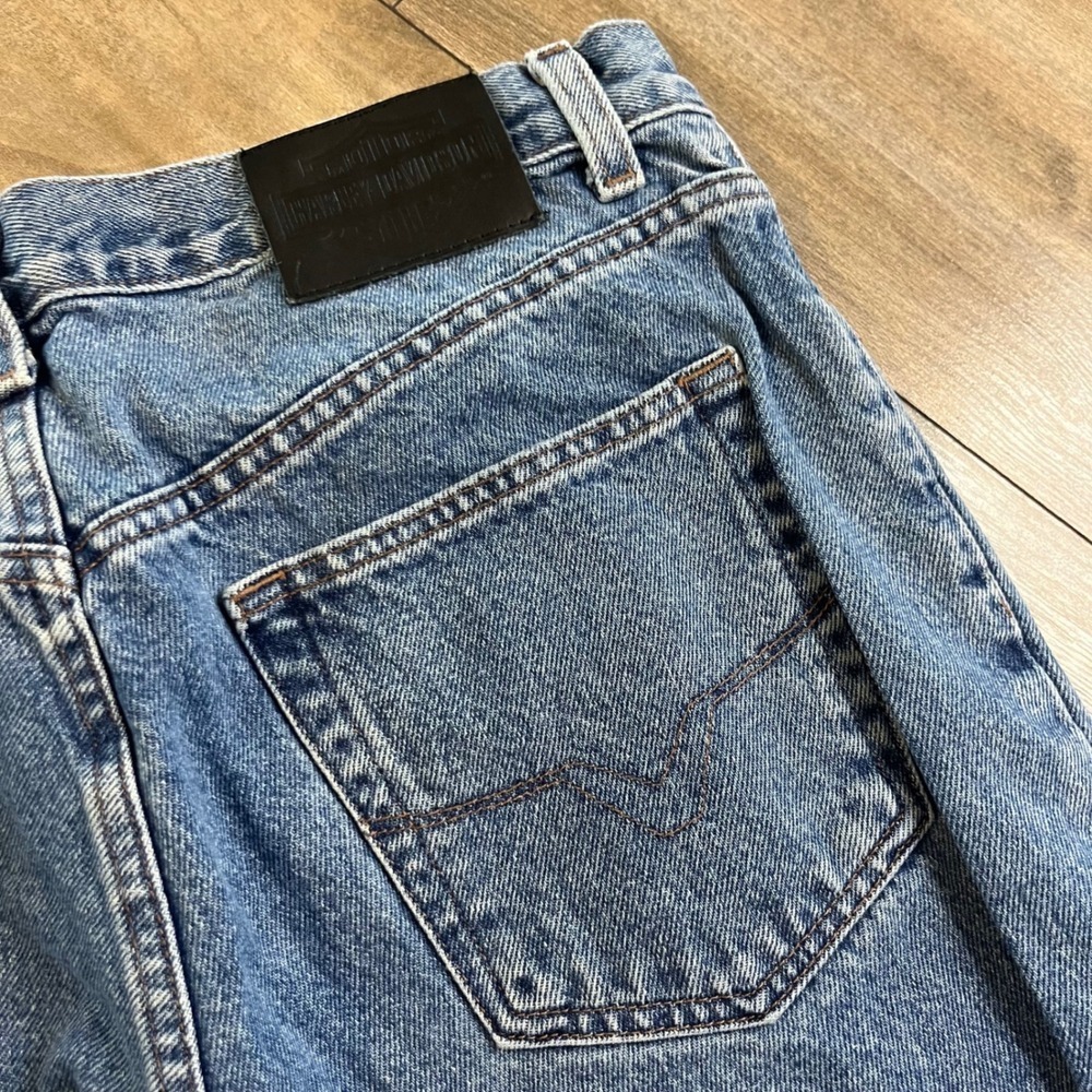 Harley Davidson Traditional Jeans Light Wash Denim Straight Leg Mens 34x29 - Picture 7 of 8